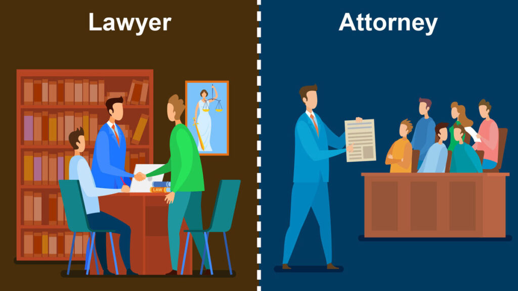 Difference Between a Lawyer and Attorney